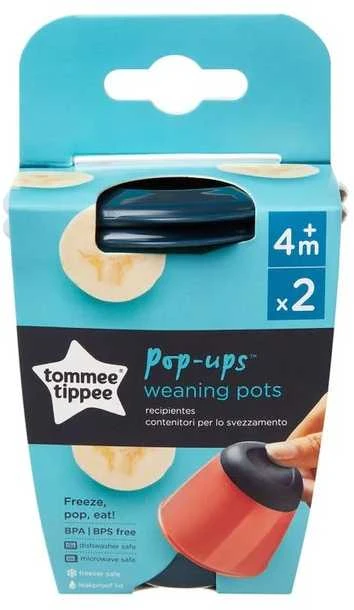 TOMMEE TIPPEE puodeliai maistui, 2 vnt., 44650272