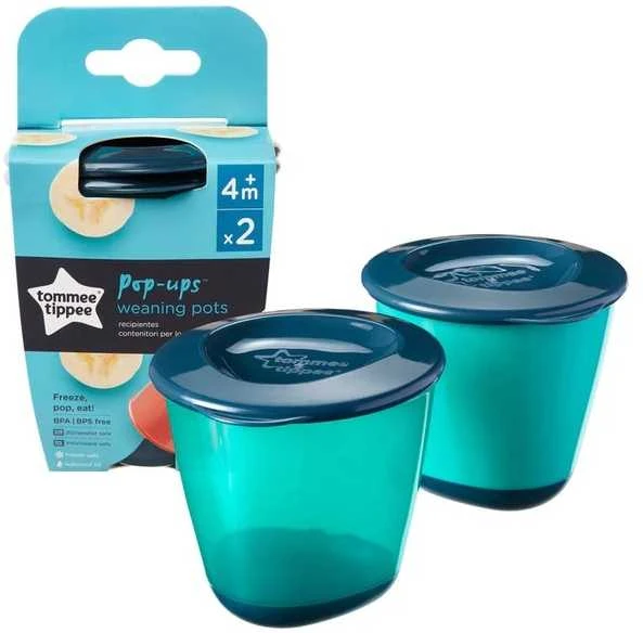 TOMMEE TIPPEE puodeliai maistui, 2 vnt., 44650272