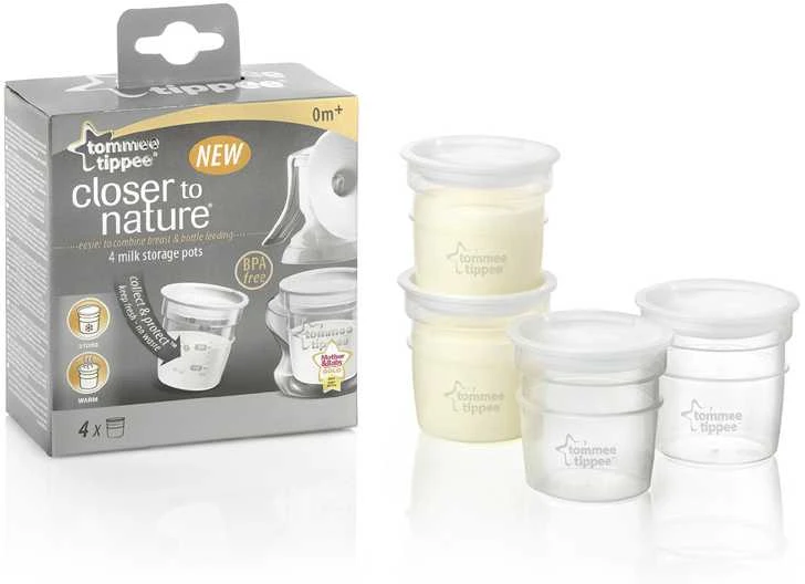 TOMMEE TIPPEE indeliai pienui laikyti, 4vnt., 42301041