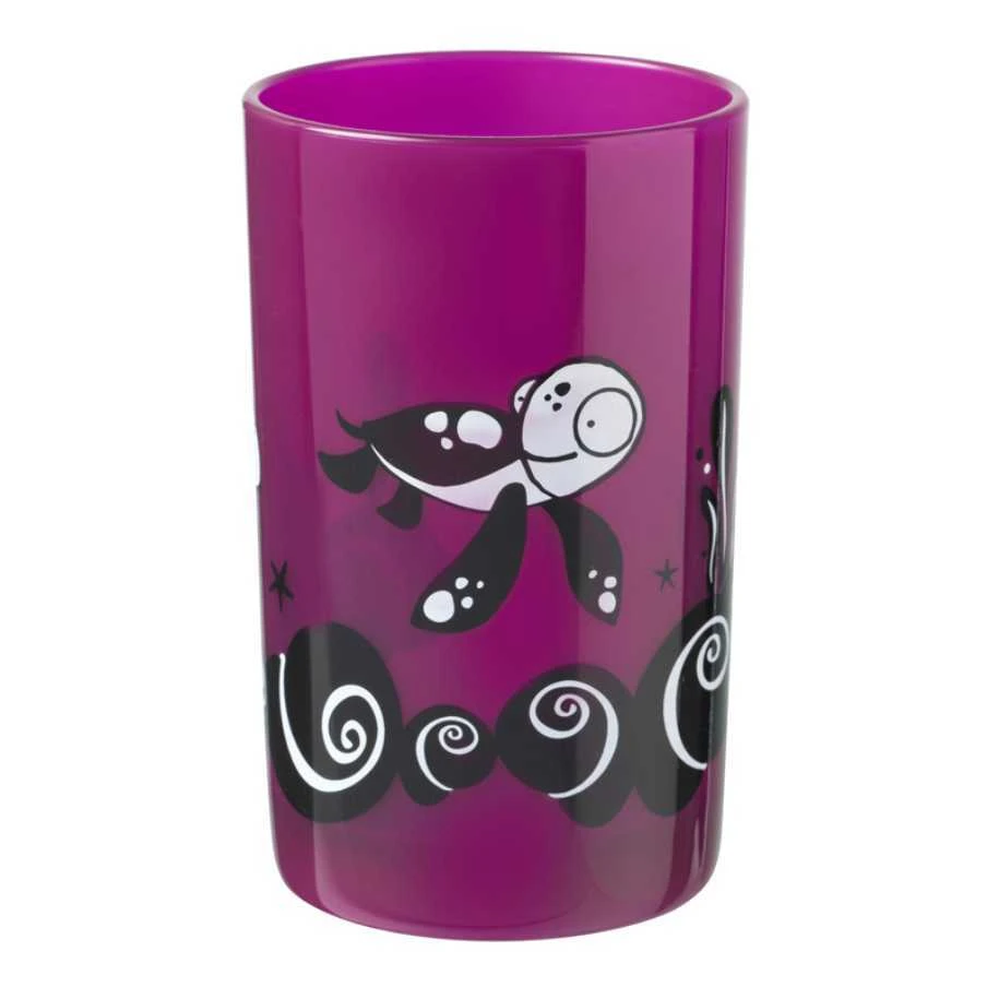 TOMMEE TIPPEE prilimpantis puodelis nuo 18 mėn. NO KNOCK, violetinis, 300 ml
