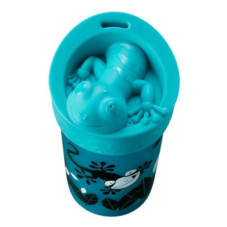 TOMMEE TIPPEE prilimpantis puodelis nuo 18 mėn. NO KNOCK, violetinis, 300 ml