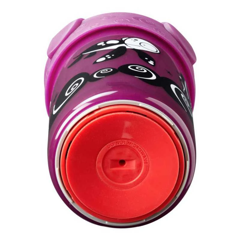 TOMMEE TIPPEE prilimpantis puodelis nuo 18 mėn. NO KNOCK, violetinis, 300 ml