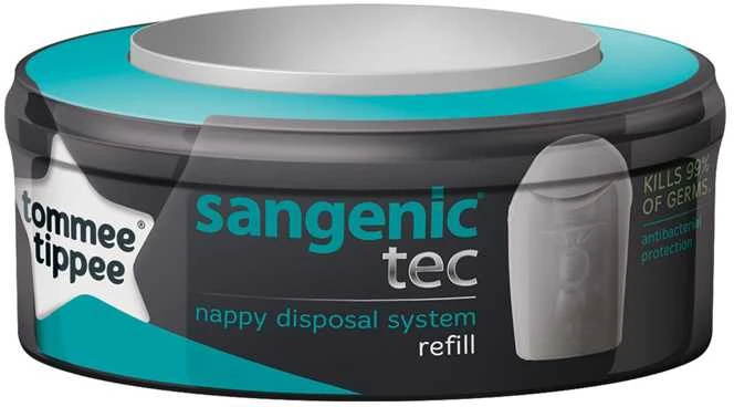 TOMMEE TIPPEE kasetė SANGENIC TWIST REFILL sauskelnių konteineriui, 1 vnt., 85100602