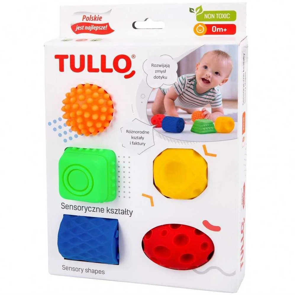 TULLO lavinamosios formos sensoriniam vystymui, 5 vnt.