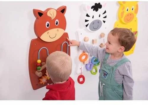 Tickit VIGA medinė veiklos lenta, 3 vnt.