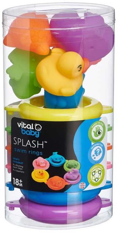 VITAL BABY maudynių žaislas SWIM RINGS