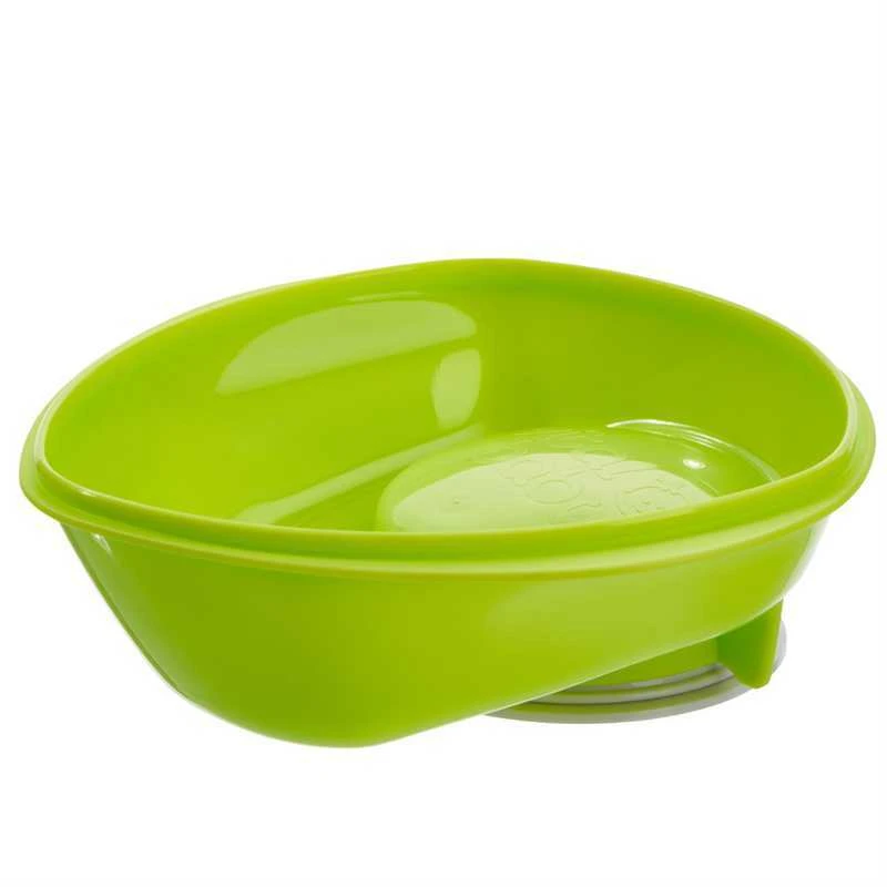 VITAL BABY NOURISH dubenėlis su siurbtuku, dangčiu ir šaukšteliu POP, žalias