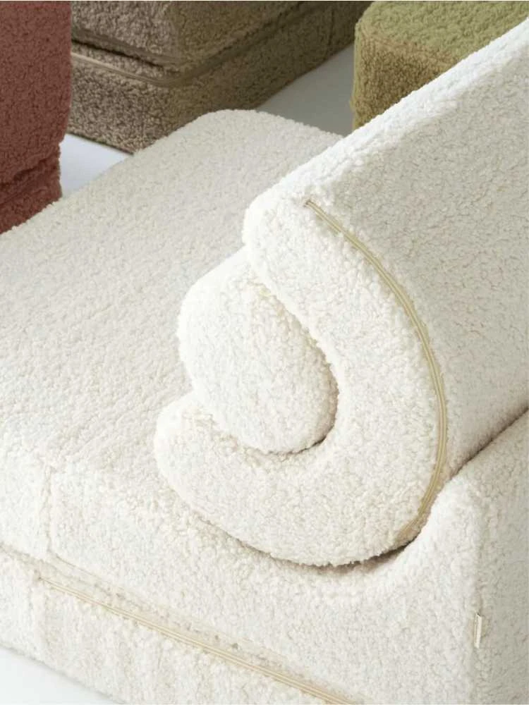 WIGIWAMA išlankstoma kėdė CREAM Baltas