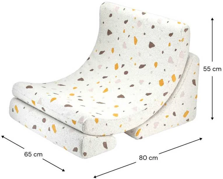 WIGIWAMA kėdė MOON TERRAZZO, Marble