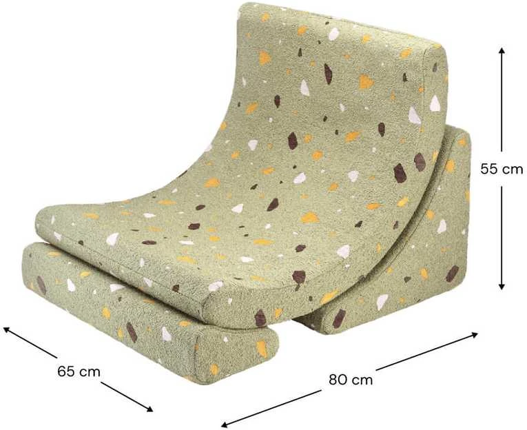 WIGIWAMA kėdė MOON TERRAZZO, Moss