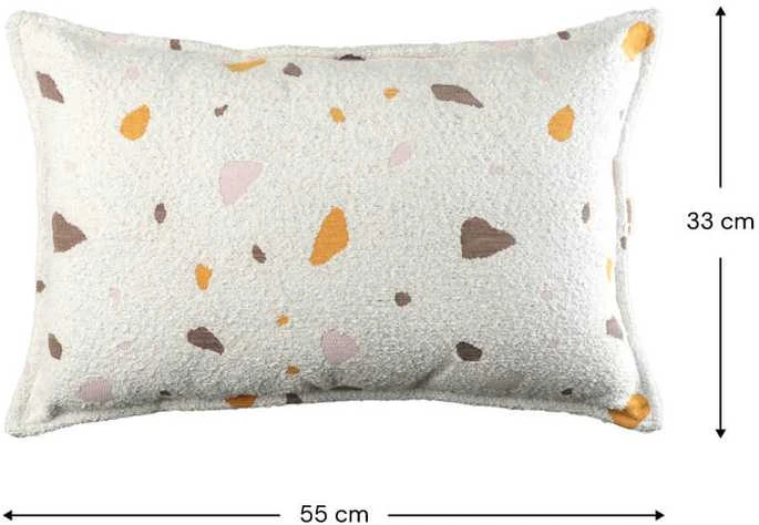 WIGIWAMA pagalvė BOLSTER TERRAZZO, Marble