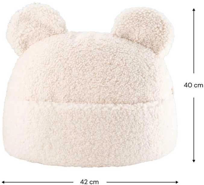 WIGIWAMA pagalvė TEDDY, Kreminis Baltas