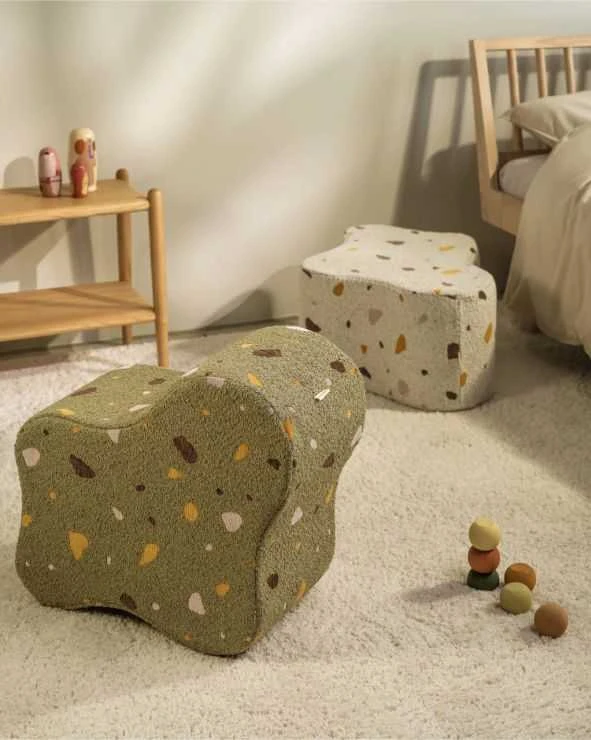 WIGIWAMA pufas CLOUD TERRAZZO, Moss