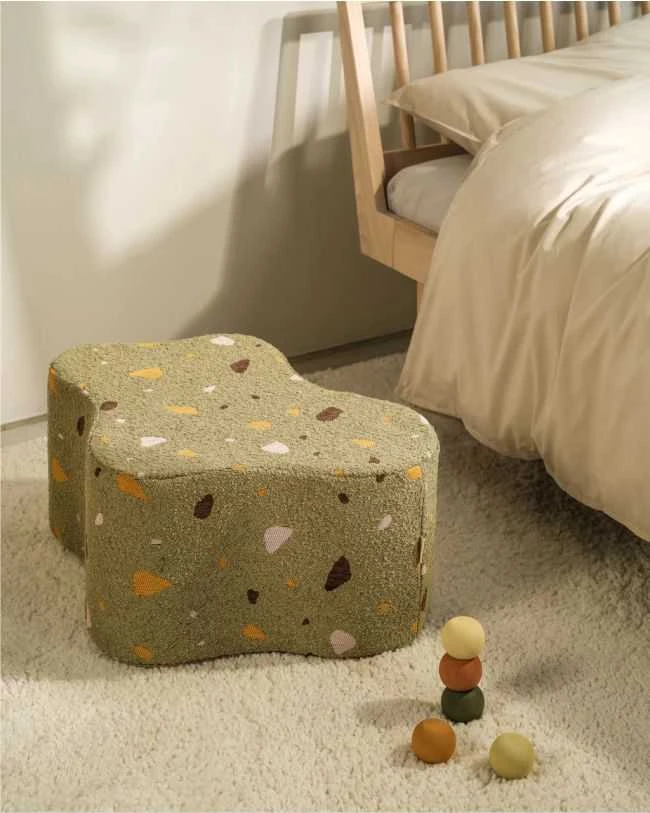 WIGIWAMA pufas CLOUD TERRAZZO, Moss