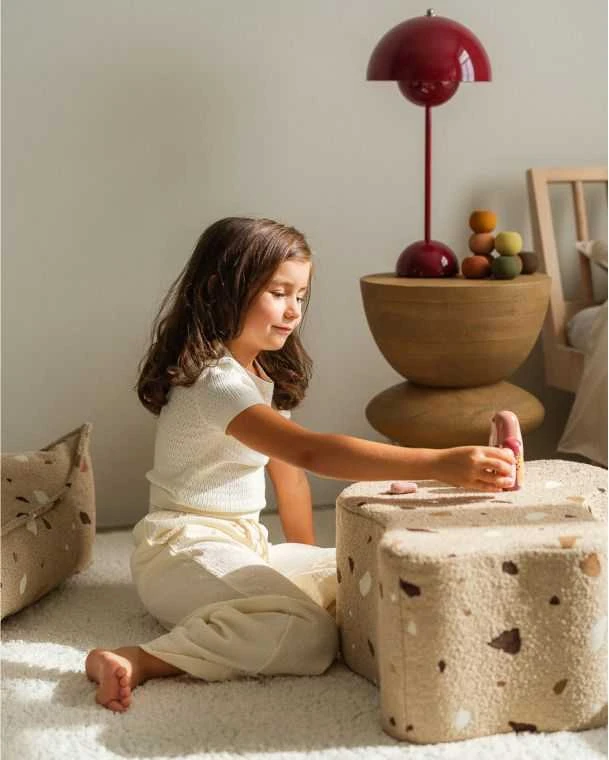 WIGIWAMA pufas CLOUD TERRAZZO, Sand