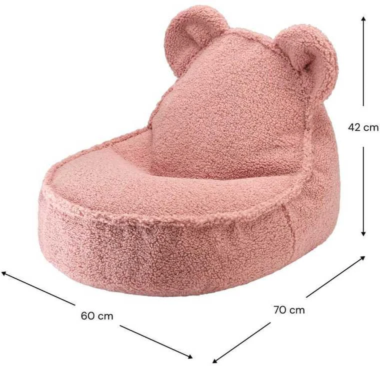 WIGIWAMA sėdmaišis BEAR, Guava