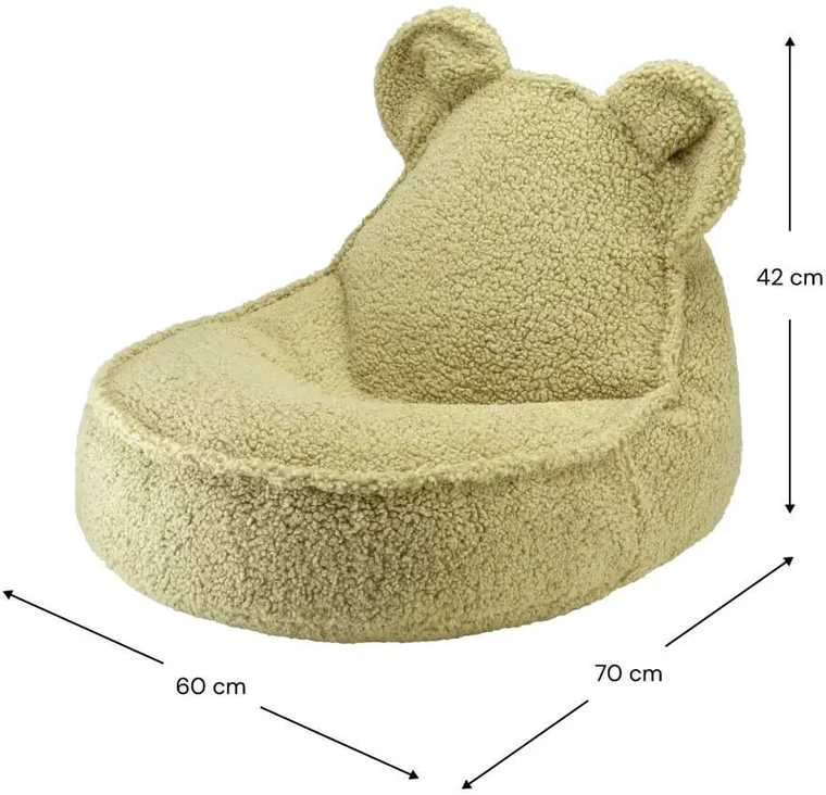 WIGIWAMA sėdmaišis BEAR, Matcha