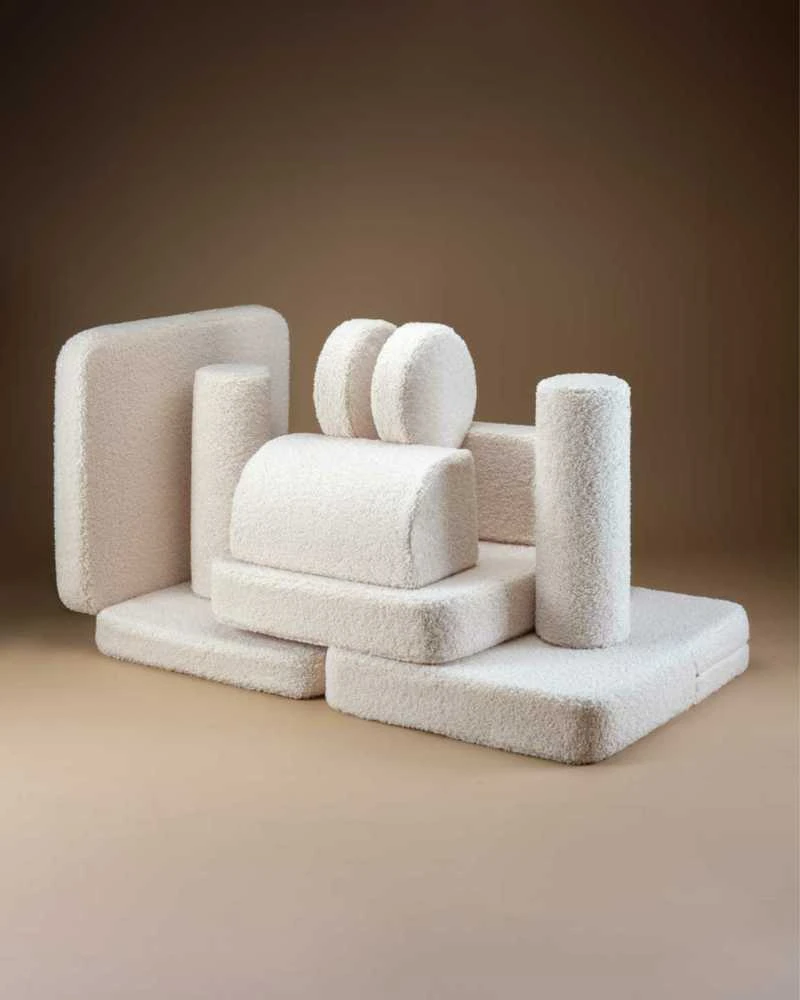 WIGIWAMA sofa CREAM Baltas
