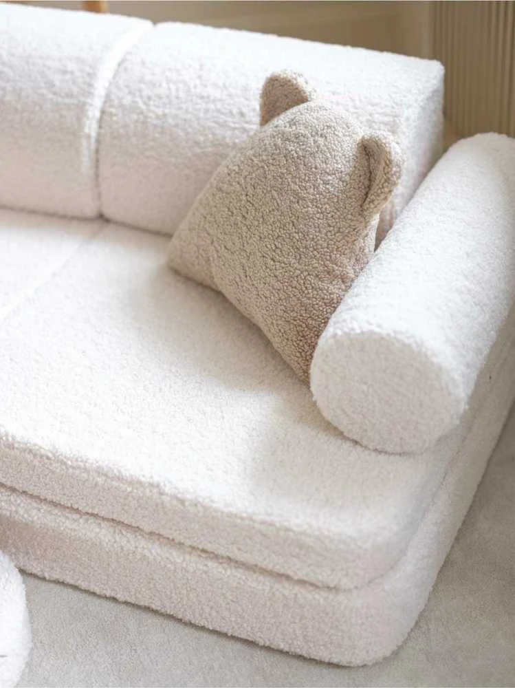 WIGIWAMA sofa CREAM Baltas
