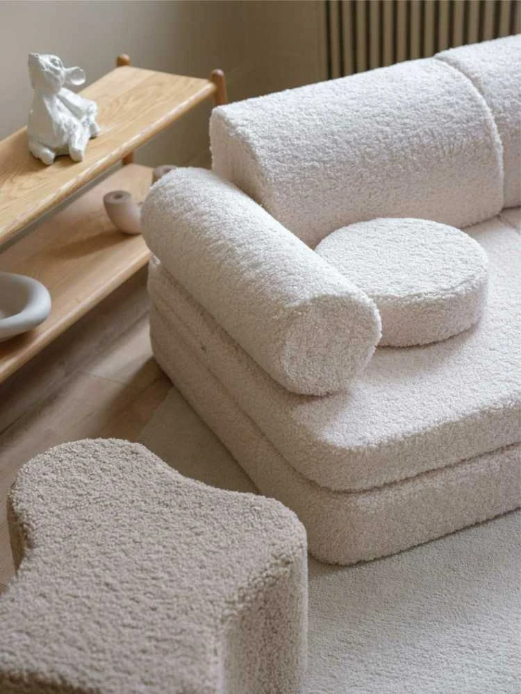 WIGIWAMA sofa CREAM Baltas