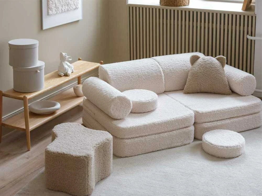 WIGIWAMA sofa CREAM Baltas