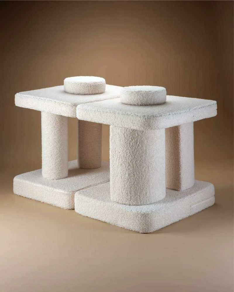 WIGIWAMA sofa CREAM Baltas