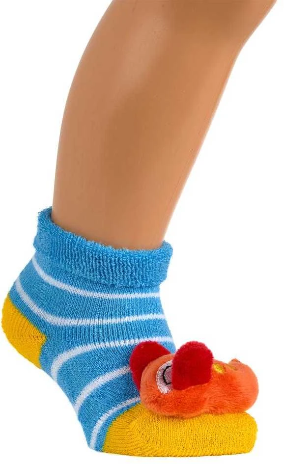 WOWERAT lavinančios kūdikių kojinytės su žaisliukais BABY RATTLE