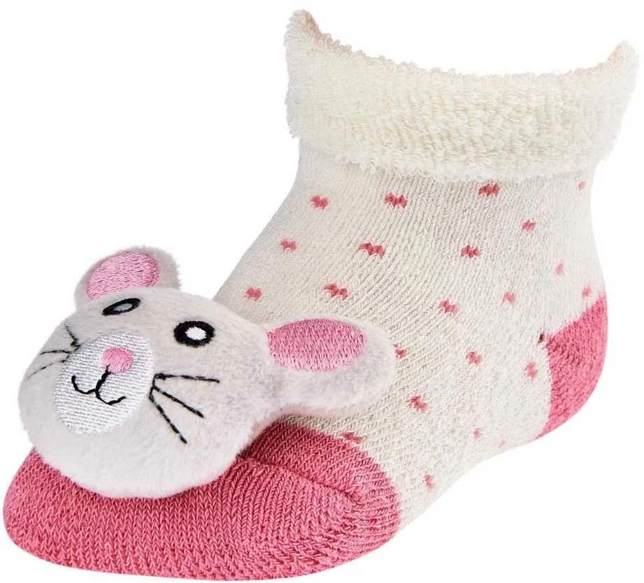 WOWERAT lavinančios kūdikių kojinytės su žaisliukais BABY RATTLE