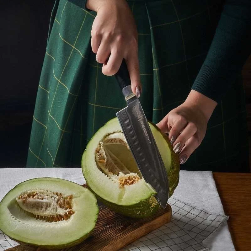 Damasko plieno peilis Samura Santoku SD-0094
