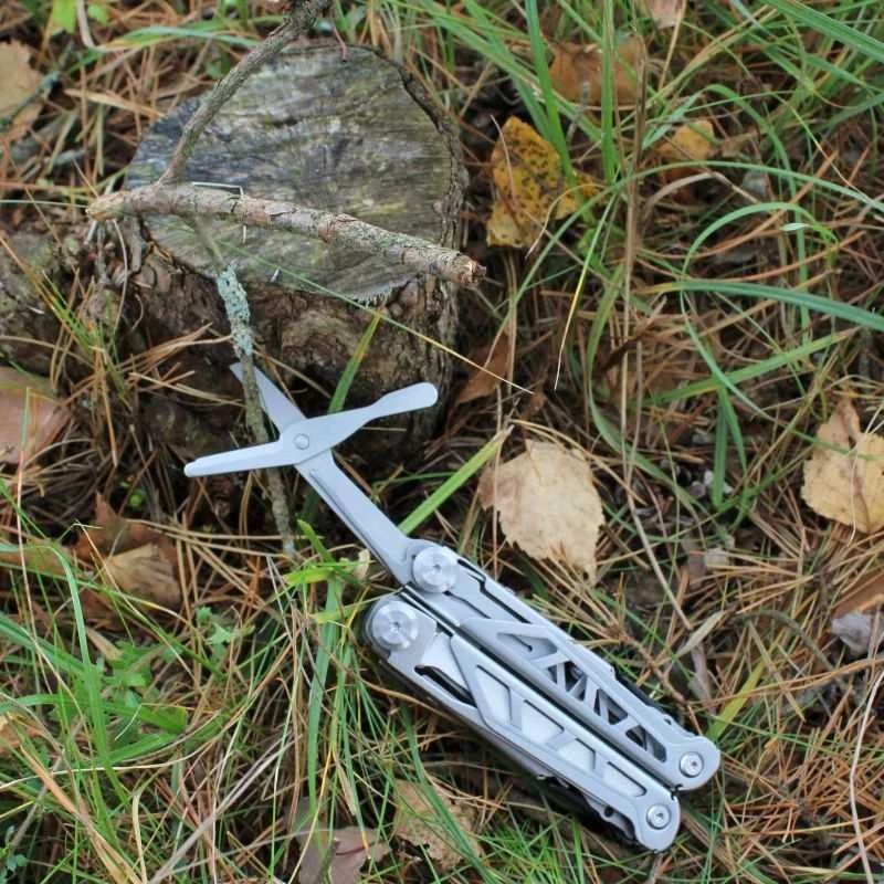 Fox Knives Daugiafunkcinis įrankis Juodas FOX STAINLESS STEEL SATIN