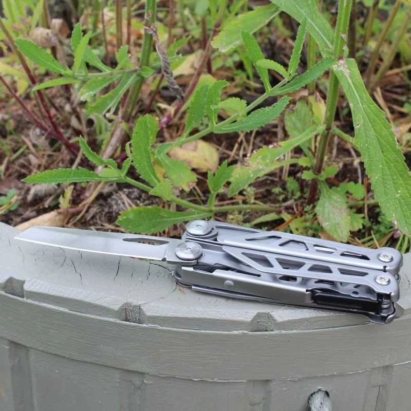 Fox Knives Daugiafunkcinis įrankis Juodas FOX STAINLESS STEEL SATIN