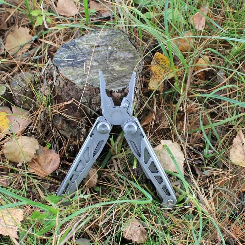 Fox Knives Daugiafunkcinis įrankis Juodas FOX STAINLESS STEEL SATIN