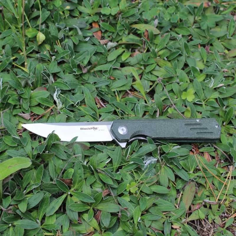 Fox Knives Lenktinis peilis Juodas FOX REVOLVER