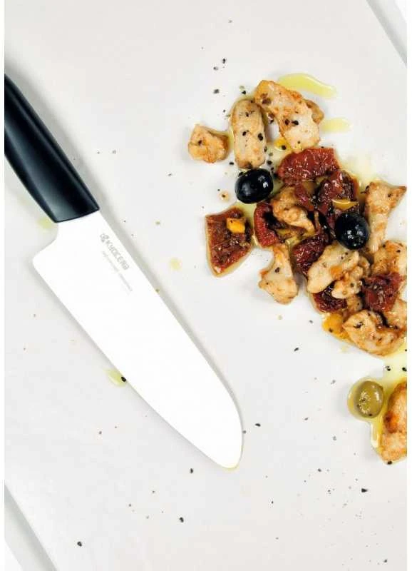 Keraminis šefo peilis Santoku Kyocera, 14 cm