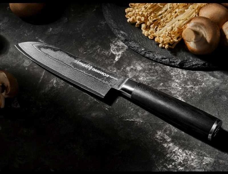 Samura Damasko plieno peilis Santoku SD-0092