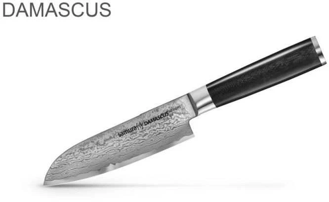 Samura Damasko plieno peilis Santoku SD-0092