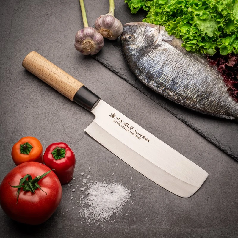 Satake Cutlery Mfg Japoniškas Daržovių peilis Satake Traditional Nakiri