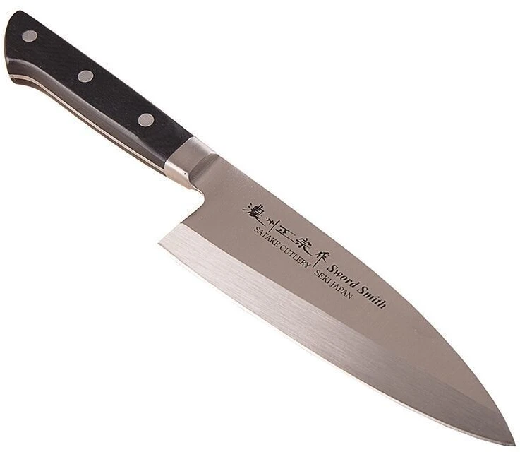 Satake Cutlery Mfg Japoniškas Deba peilis Satake Satoru