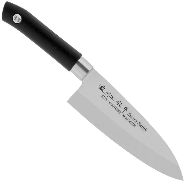 Satake Cutlery Mfg Japoniškas Deba peilis Satake Sword Smith