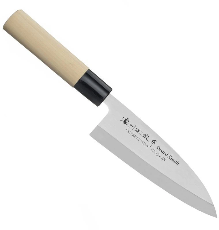 Satake Cutlery Mfg Japoniškas Deba peilis Satake Traditional