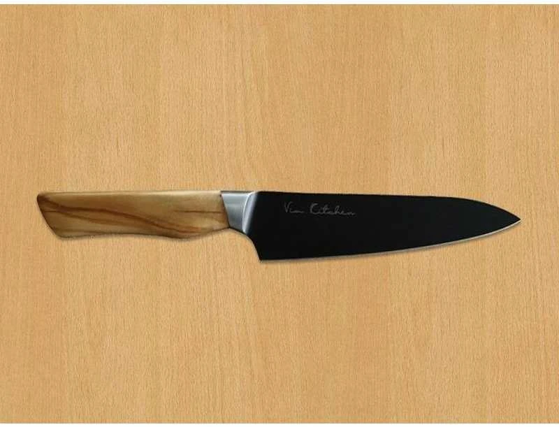 Satake Cutlery Mfg Japoniškas peilis Satake Olive Juodas