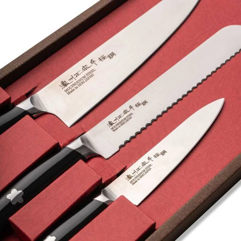 Satake Cutlery Mfg Japoniškų peilių rinkinys Satake Sakura