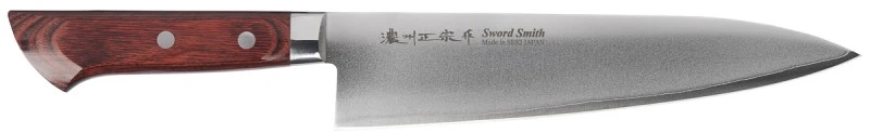 Satake Cutlery Mfg Japoniškų peilių rinkinys Satake Shirogami su raudonmedžio rankena