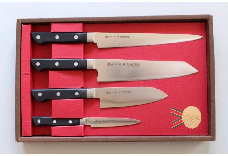 Satake Cutlery Mfg Japoniškų peilių rinkinys Satake Satoru 4vnt