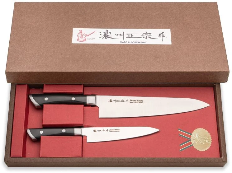 Satake Cutlery Mfg Japoniškų peilių rinkinys Satake Hiroki 2vnt
