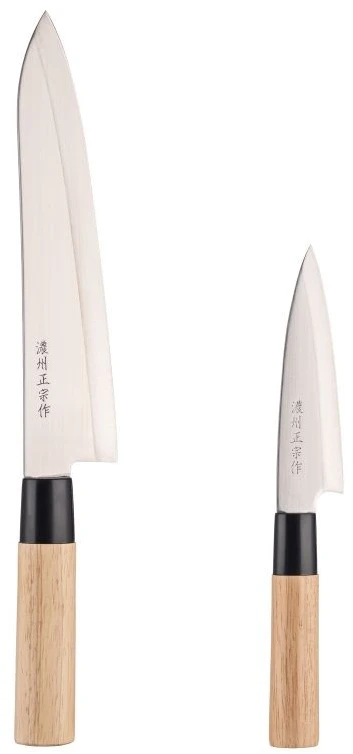 Satake Cutlery Mfg Japoniškų peilių rinkinys Satake Masamune Megumi 2vnt