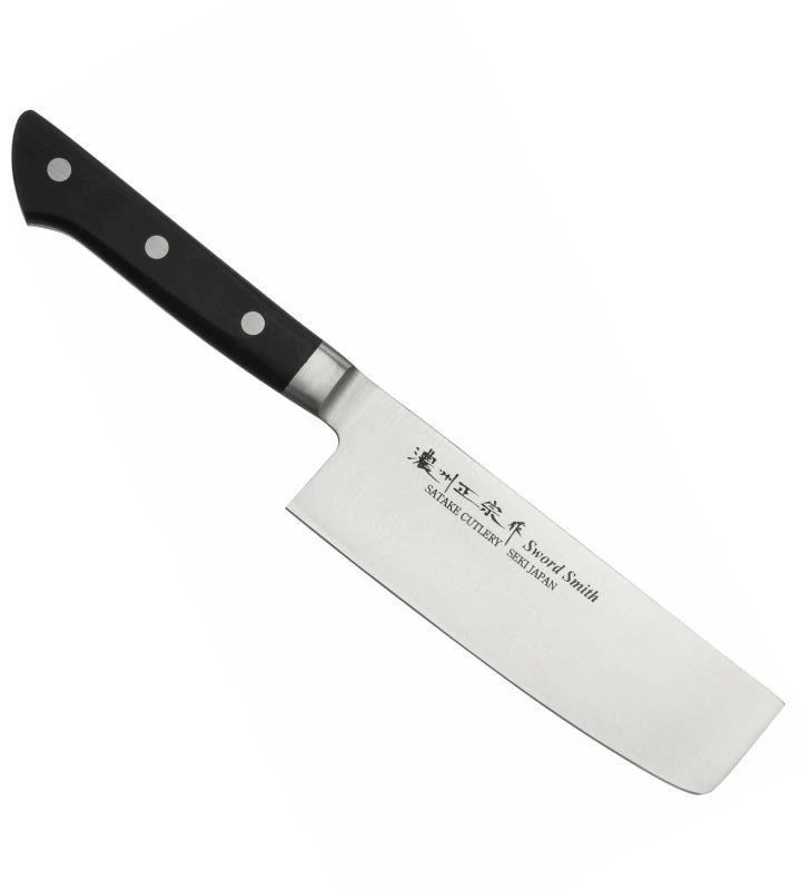 Satake Cutlery Mfg Japoniškas Nakiri peilis Satake Satoru