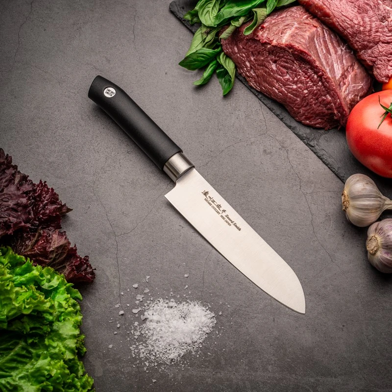 Satake Cutlery Mfg Japoniškas peilis Santoku Satake Sword Smith