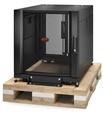 APC NETSHELTER SX 12U serverio stelažo korpusas 600 mm x 900 mm su šonais Juodas smūgiams atsparus pakavimas