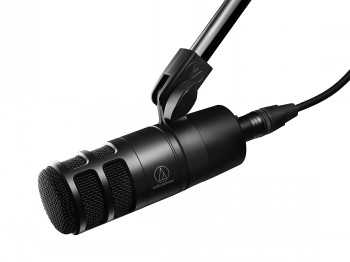Audio Technica AT2040 Hiperkardioidinis dinaminis mikrofonas, Juodas
